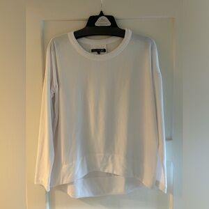 Rag and bone white long sleeve top